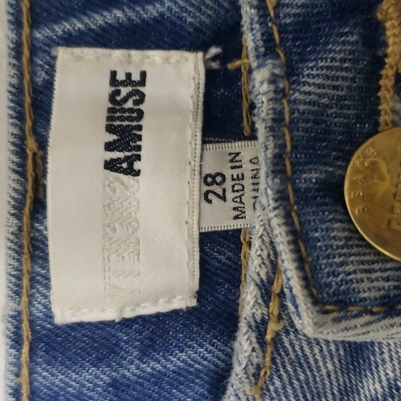 Amuse Society Blue Stella WVN Jeans Size 28 - Picture 4 of 9